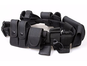 Police Belt with Holsters